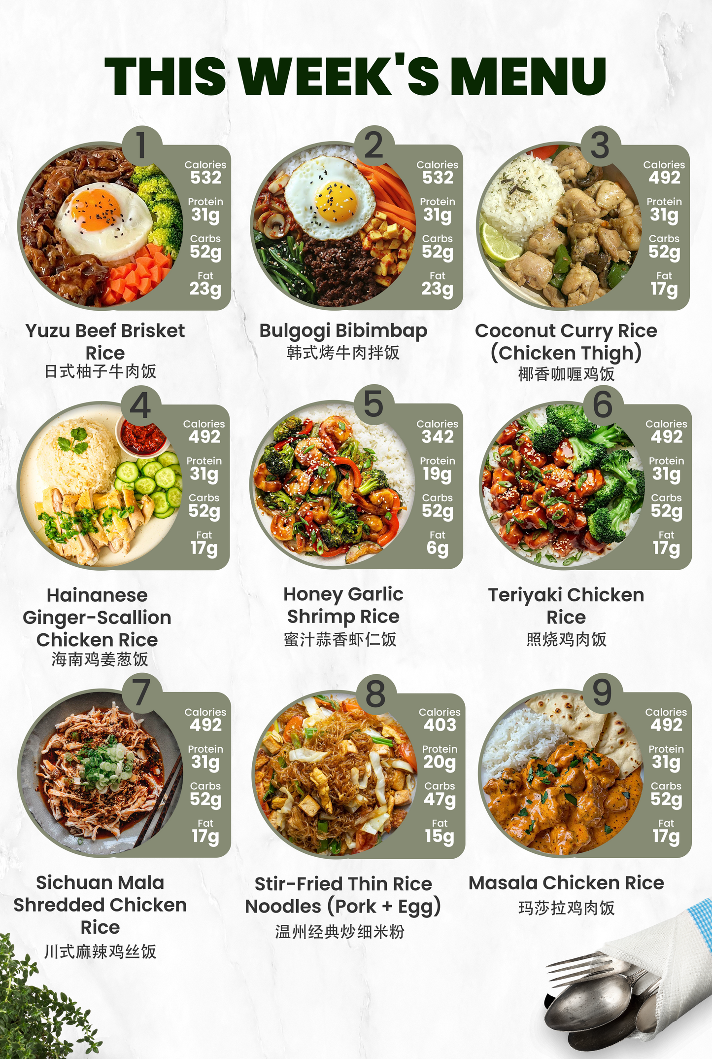 5 MEAL PLAN
