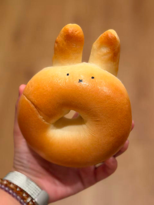 Miffy Bagel (Sweet Butter Milk Filling) | 米菲兔是原味奶酥