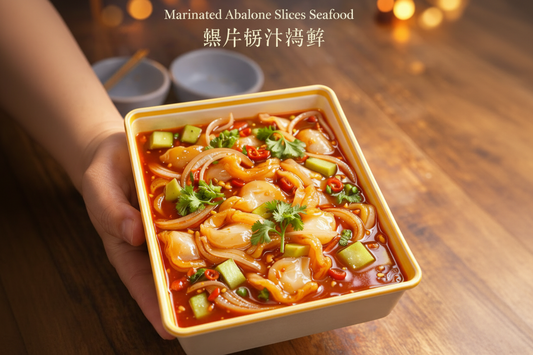 Spicy Marinated Sliced Sea Snail Salad 低卡捞汁螺片
